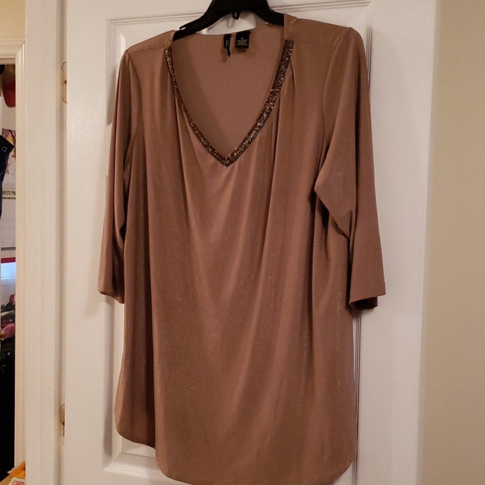 Beautiful shimmer top